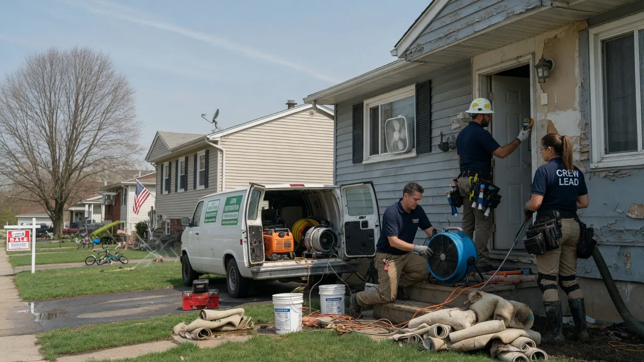 Flood Cleanup in Muscatine, IA near me